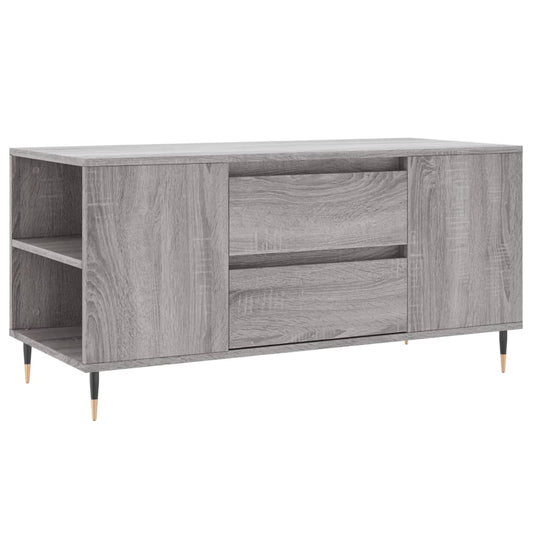 vidaXL Τραπεζάκι Σαλονιού Γκρι Sonoma 102x44,5x50 εκ.