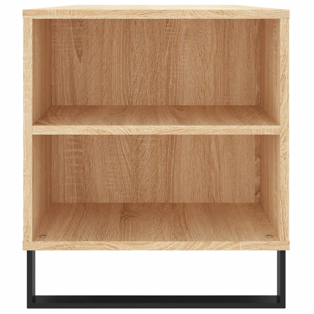 vidaXL Τραπεζάκι Σαλονιού Sonoma Δρυς 102x44,5x50 εκ. Επεξεργ. Ξύλο