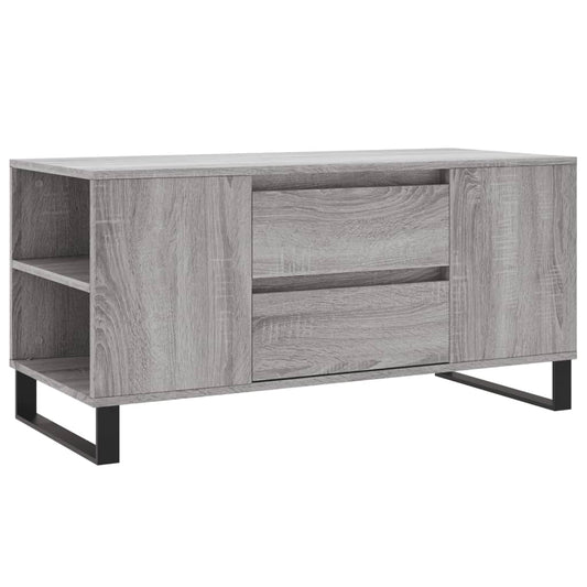 vidaXL Τραπεζάκι Σαλονιού Γκρι Sonoma 102x44,5x50 εκ.