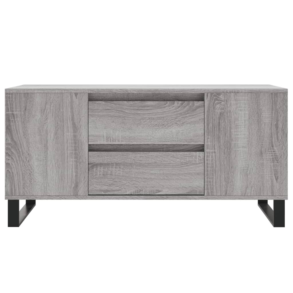 vidaXL Τραπεζάκι Σαλονιού Γκρι Sonoma 102x44,5x50 εκ.