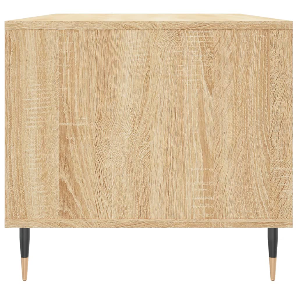 vidaXL Τραπεζάκι Σαλονιού Sonoma Δρυς 90x49x45 εκ. Επεξεργασμένο Ξύλο