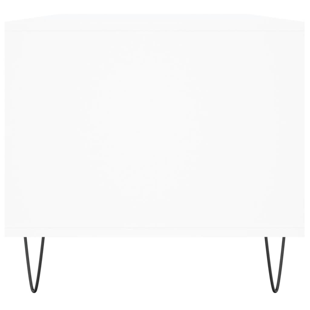 vidaXL Τραπεζάκι Σαλονιού Λευκό 90 x 49 x45 εκ. από Επεξεργασμένο Ξύλο