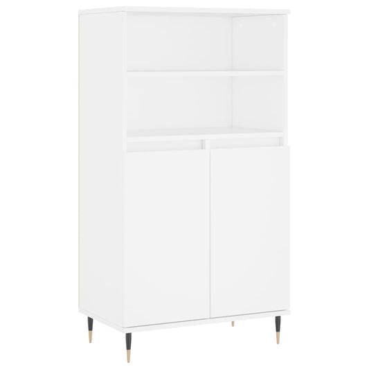 vidaXL Ντουλάπι Λευκό 60 x 36 x 110 εκ. από Επεξεργασμένο Ξύλο
