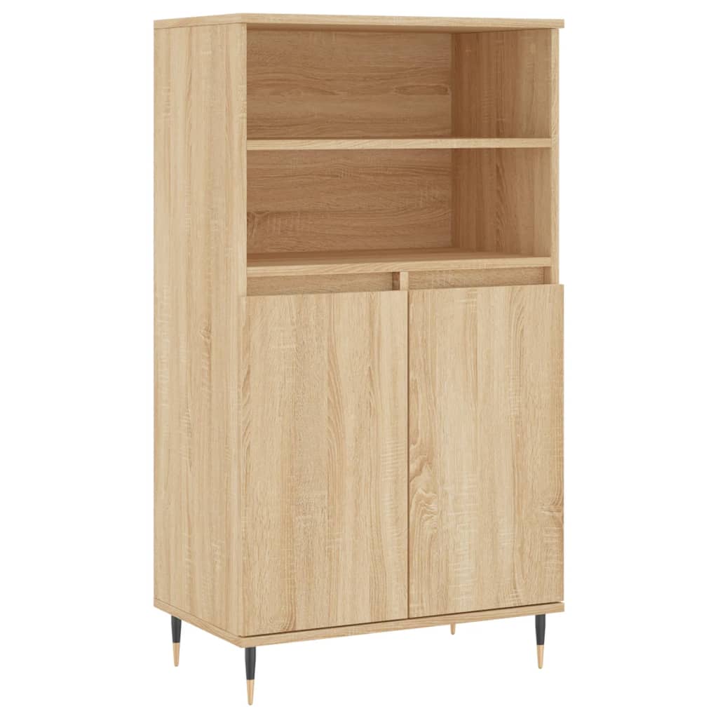 vidaXL Ντουλάπι Sonoma Δρυς 60 x 36 x 110 εκ. από Επεξεργασμένο Ξύλο