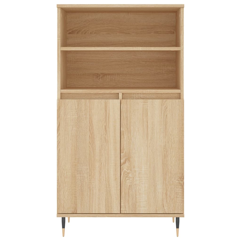 vidaXL Ντουλάπι Sonoma Δρυς 60 x 36 x 110 εκ. από Επεξεργασμένο Ξύλο