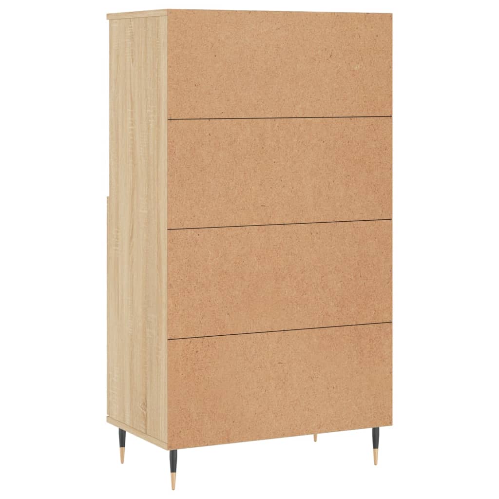 vidaXL Ντουλάπι Sonoma Δρυς 60 x 36 x 110 εκ. από Επεξεργασμένο Ξύλο