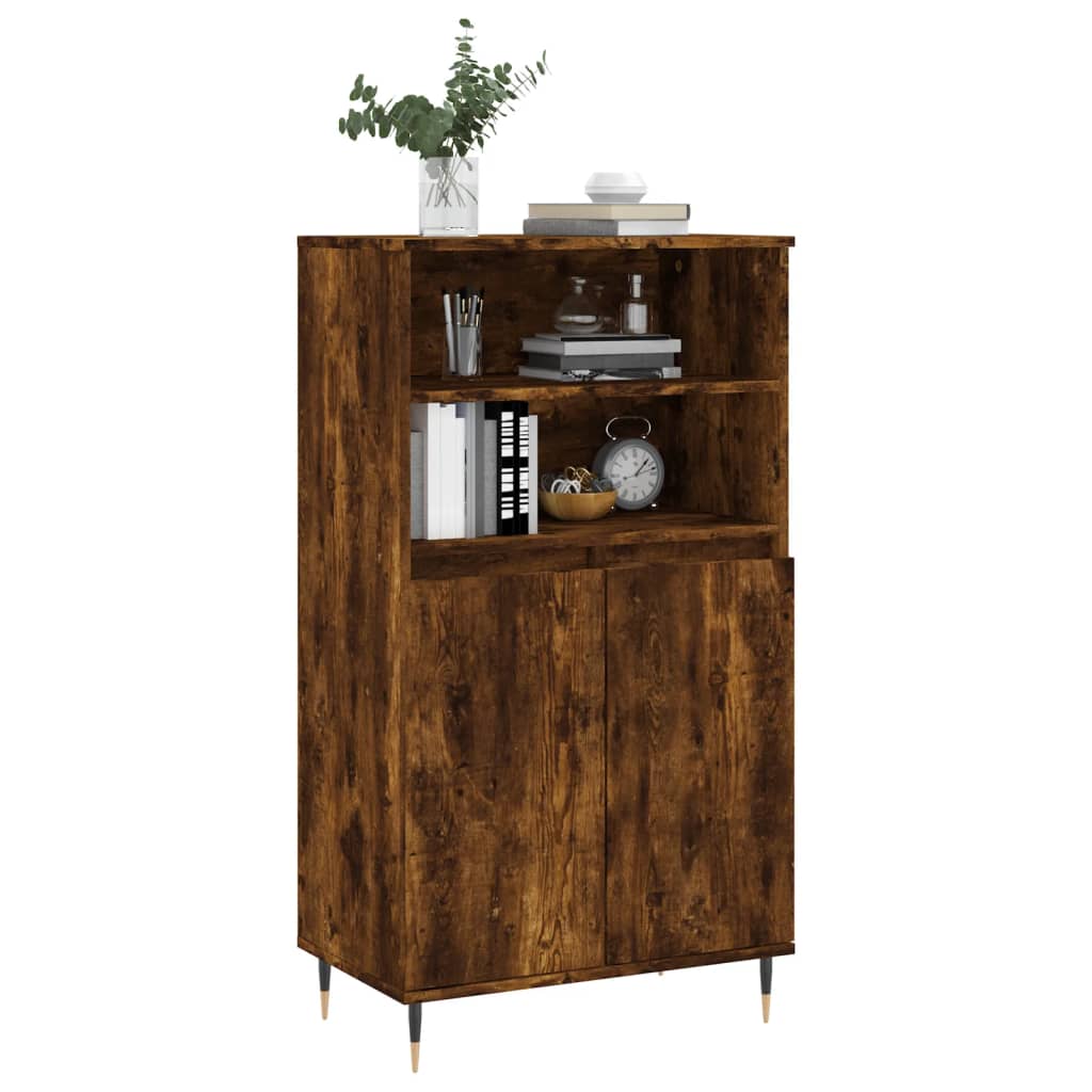 vidaXL Ντουλάπι Καπνιστή δρυς 60 x 36 x 110 εκ. από Επεξεργασμένο Ξύλο