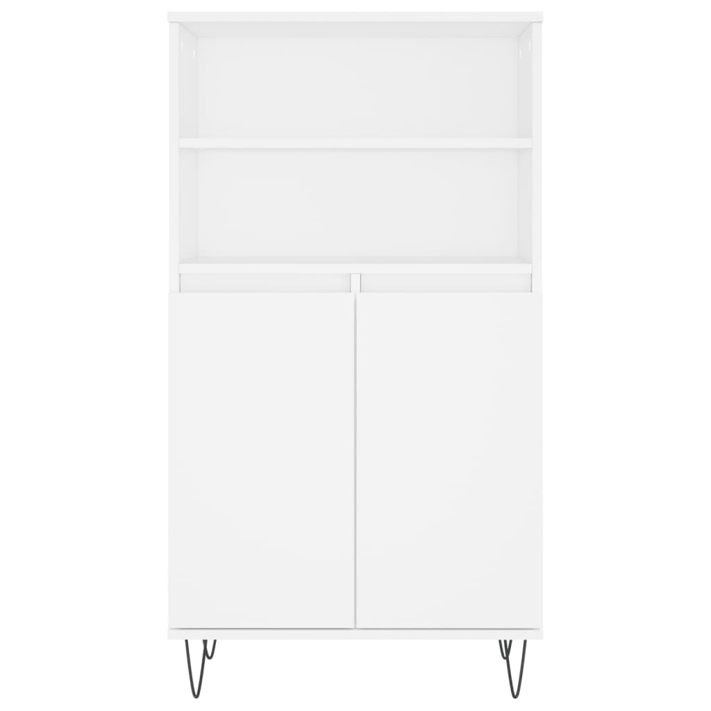vidaXL Ντουλάπι Λευκό 60 x 36 x 110 εκ. από Επεξεργασμένο Ξύλο