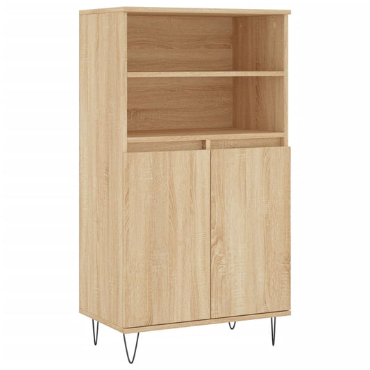 vidaXL Ντουλάπι Sonoma Δρυς 60 x 36 x 110 εκ. από Επεξεργασμένο Ξύλο