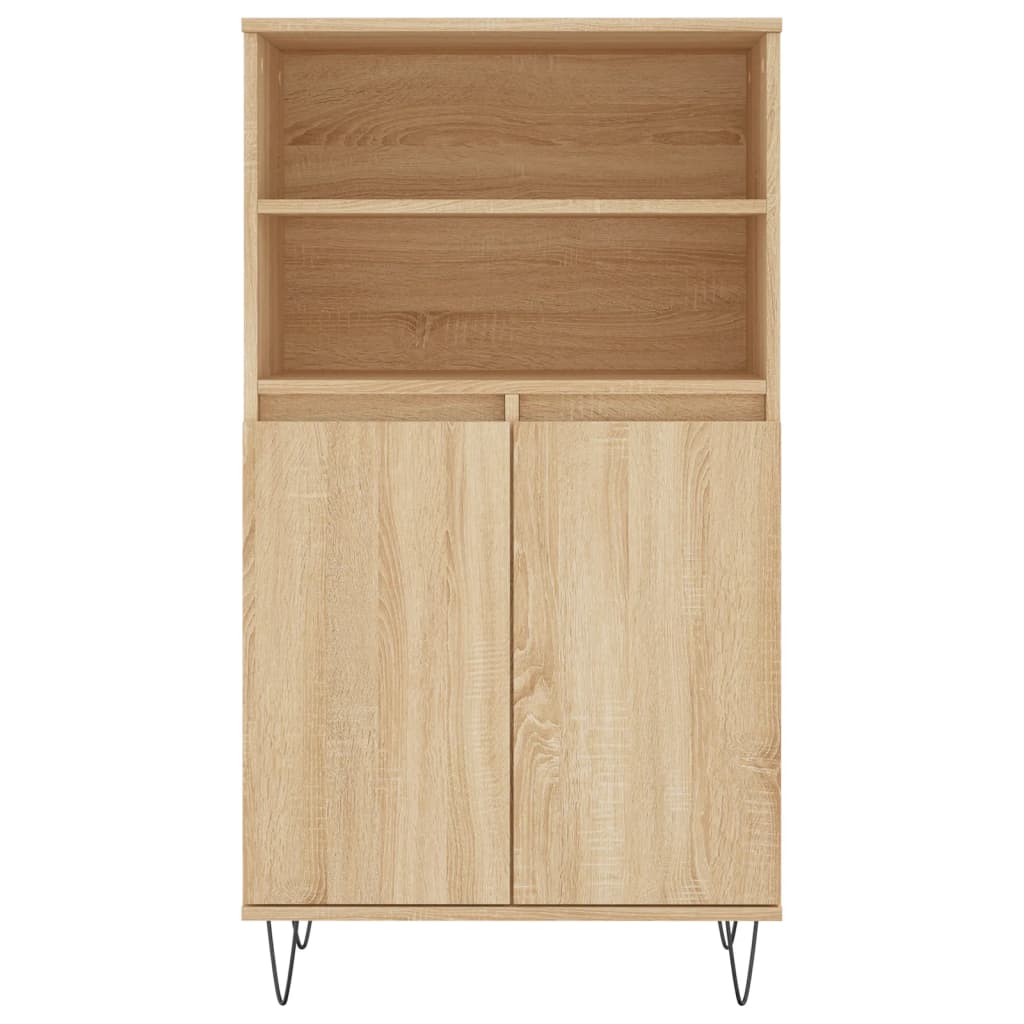 vidaXL Ντουλάπι Sonoma Δρυς 60 x 36 x 110 εκ. από Επεξεργασμένο Ξύλο