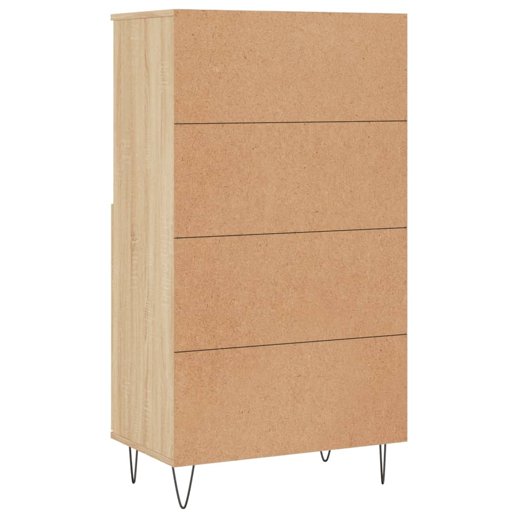 vidaXL Ντουλάπι Sonoma Δρυς 60 x 36 x 110 εκ. από Επεξεργασμένο Ξύλο