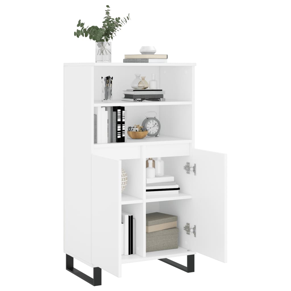 vidaXL Ντουλάπι Λευκό 60 x 36 x 110 εκ. από Επεξεργασμένο Ξύλο