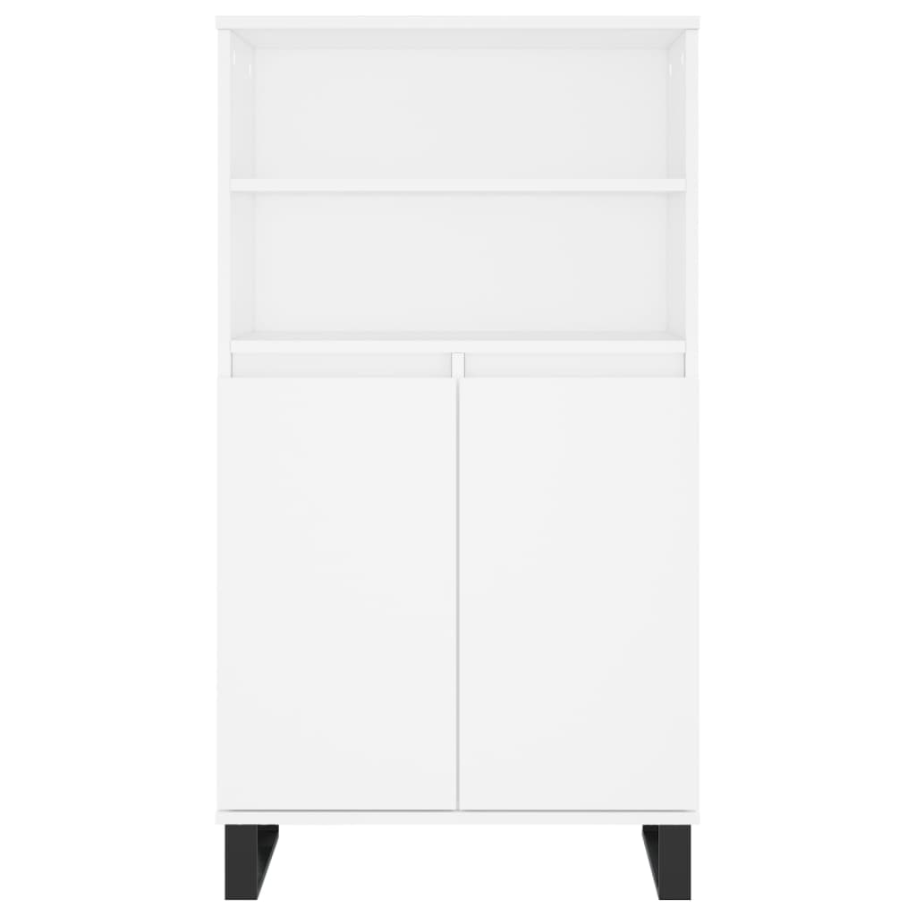vidaXL Ντουλάπι Λευκό 60 x 36 x 110 εκ. από Επεξεργασμένο Ξύλο