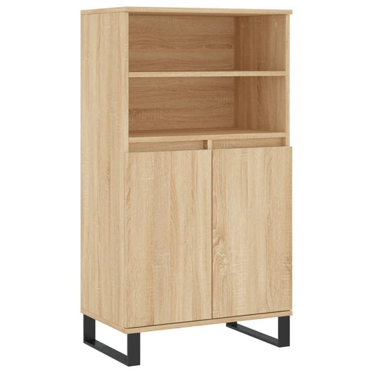 vidaXL Ντουλάπι Sonoma Δρυς 60 x 36 x 110 εκ. από Επεξεργασμένο Ξύλο