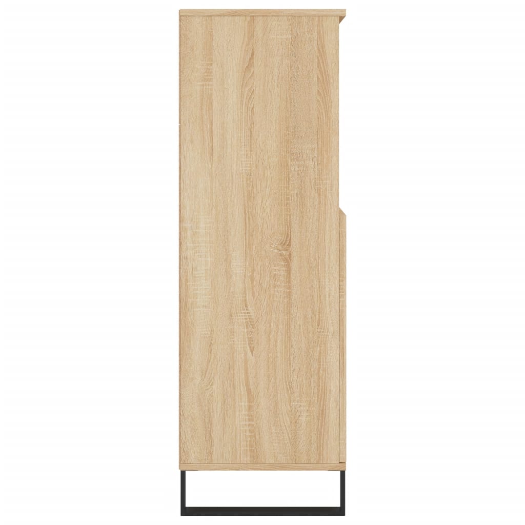 vidaXL Ντουλάπι Sonoma Δρυς 60 x 36 x 110 εκ. από Επεξεργασμένο Ξύλο