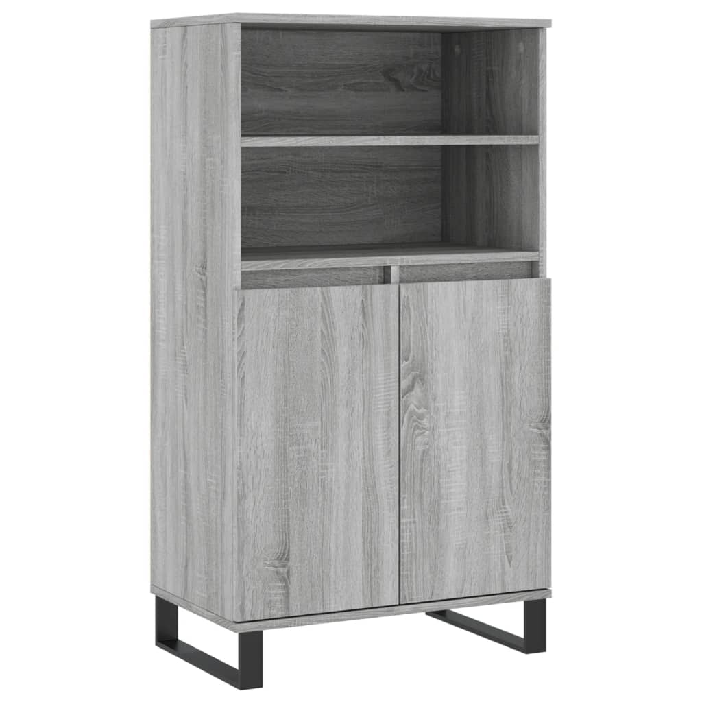 vidaXL Ντουλάπι Γκρι Sonoma 60 x 36 x 110 εκ. από Επεξεργασμένο Ξύλο