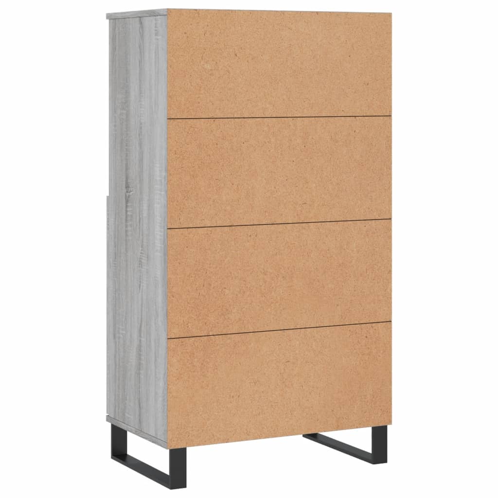 vidaXL Ντουλάπι Γκρι Sonoma 60 x 36 x 110 εκ. από Επεξεργασμένο Ξύλο