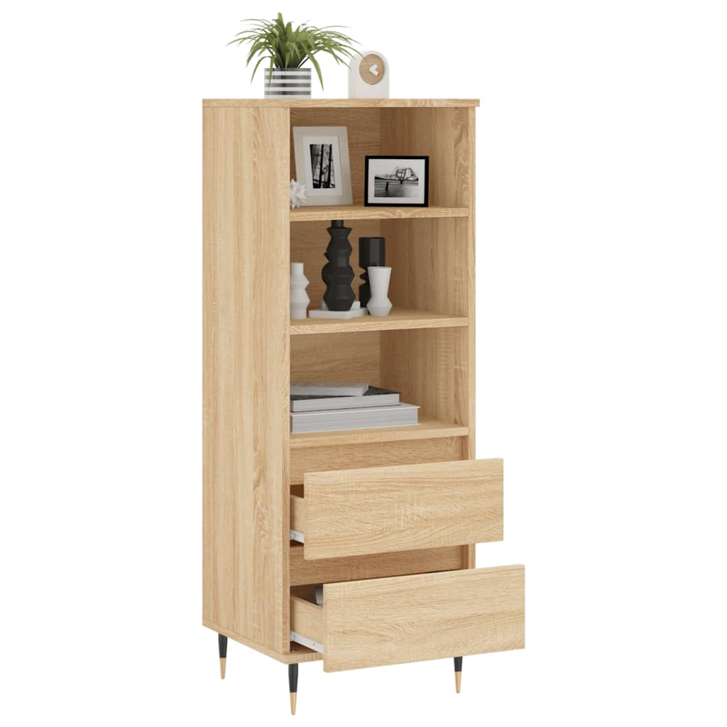vidaXL Ντουλάπι Sonoma Δρυς 40x36x110 εκ. από Επεξεργασμένο Ξύλο