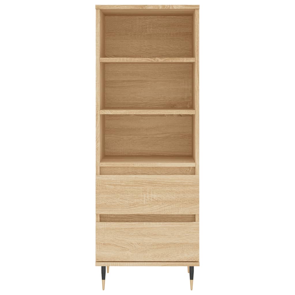 vidaXL Ντουλάπι Sonoma Δρυς 40x36x110 εκ. από Επεξεργασμένο Ξύλο