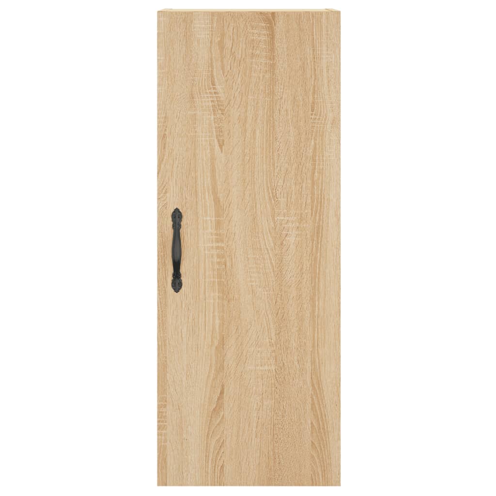 vidaXL Ντουλάπι Τοίχου Sonoma Δρυς 34,5 x 34 x 90 εκ. Επεξεργ. Ξύλο