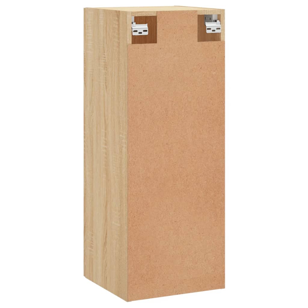 vidaXL Ντουλάπι Τοίχου Sonoma Δρυς 34,5 x 34 x 90 εκ. Επεξεργ. Ξύλο