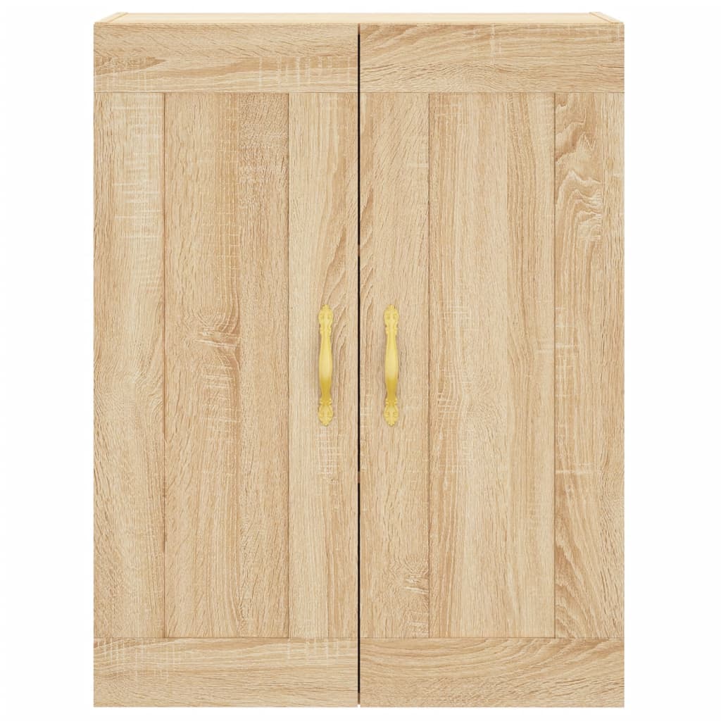 vidaXL Ντουλάπι Επιτοίχιο Sonoma Δρυς 69,5 x 34 x 90 εκ. Επεξεργ. Ξύλο