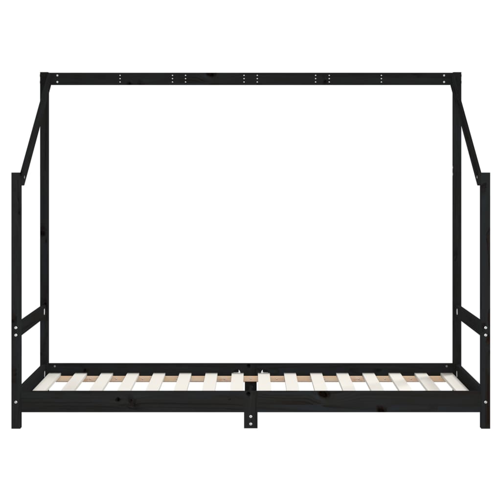 vidaXL Πλαίσιο Παιδικού Κρεβατιού 2x(80x200)εκ. Μασίφ Ξύλο Πεύκου