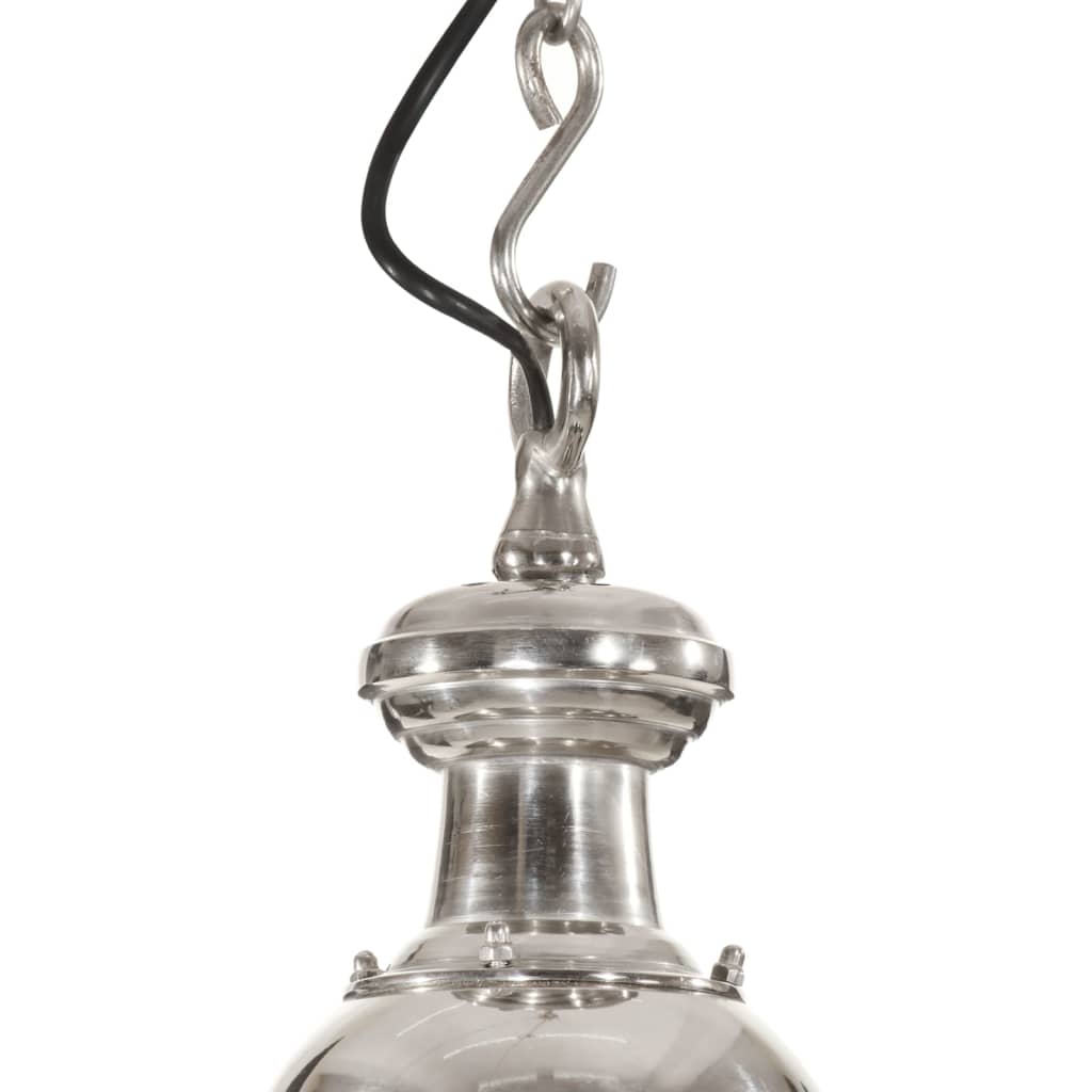 vidaXL Φωτιστικό Κρεμαστό 25 x 25 x 136 εκ. Αλουμινίου