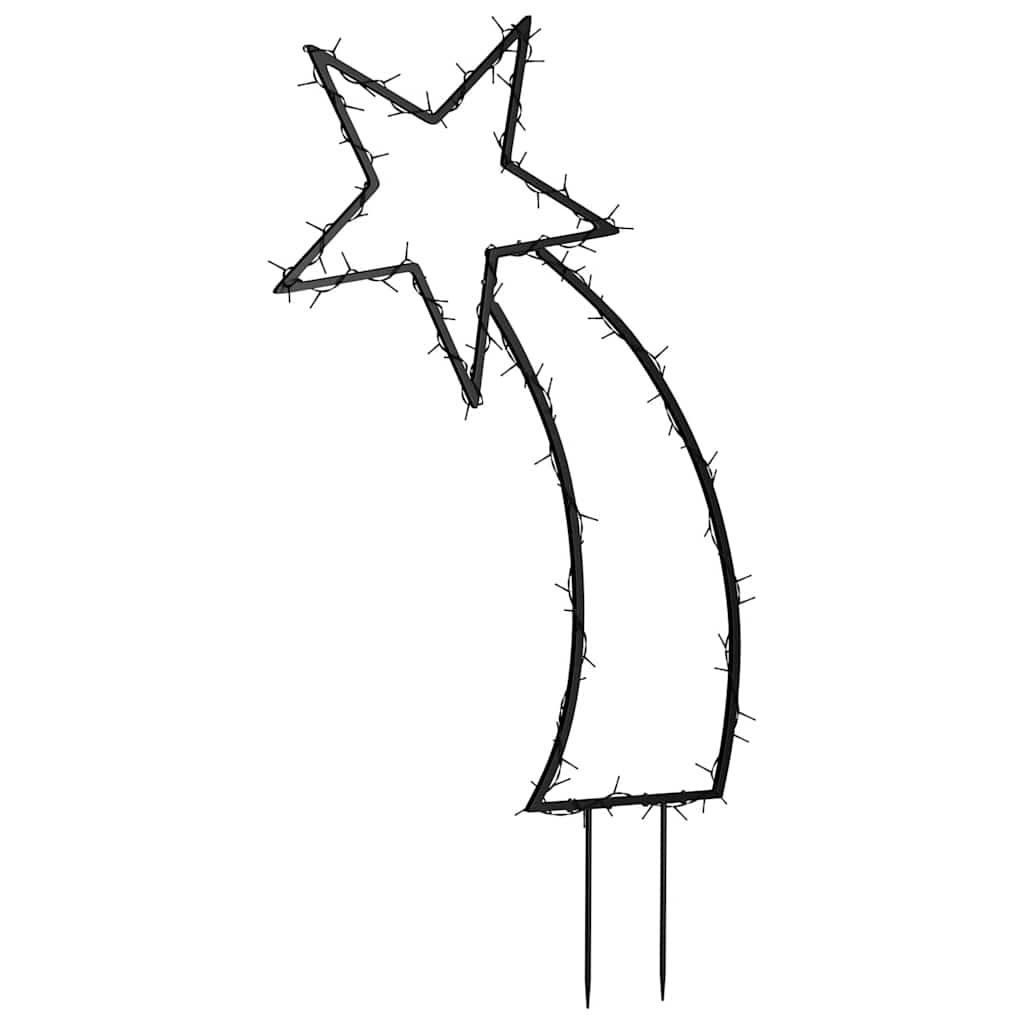 vidaXL Φως Χριστουγεννιάτικο Διακοσμ. Ακίδες Μετεωρίτης 115 LED 89 εκ.