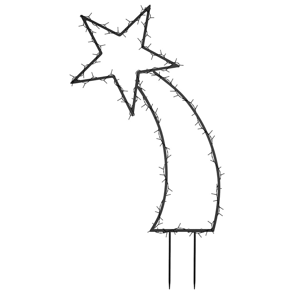 vidaXL Φως Χριστουγεννιάτικο Διακοσμ. Ακίδες Μετεωρίτης 115 LED 89 εκ.