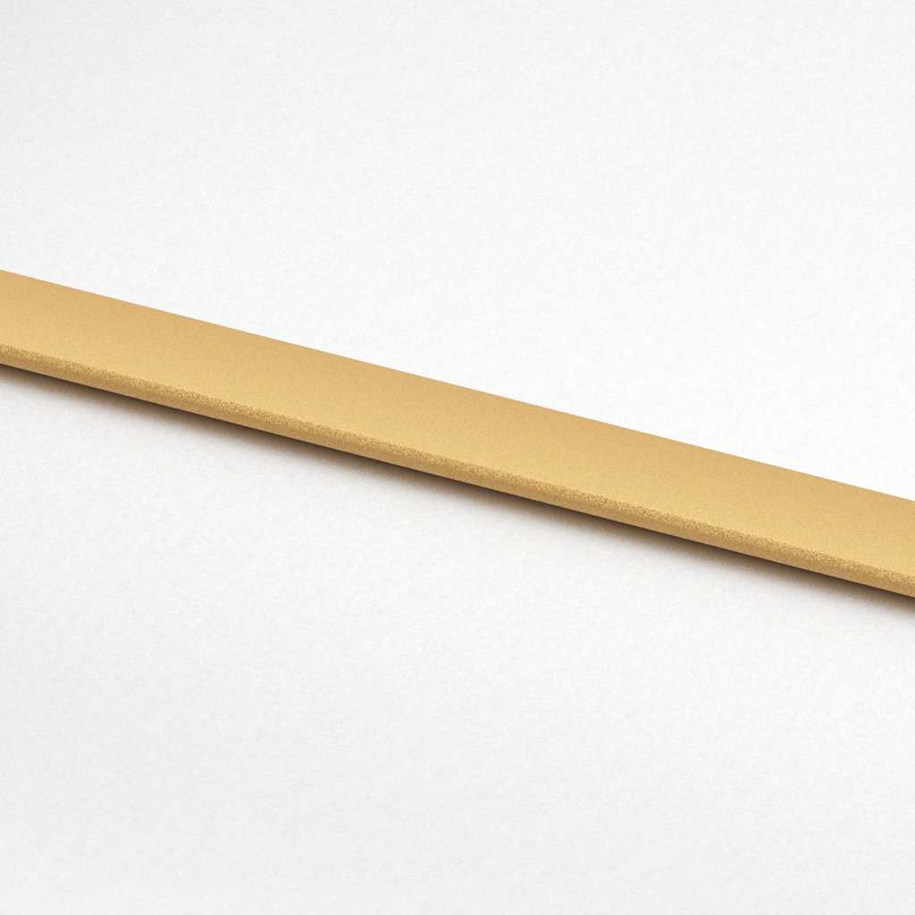 vidaXL Συρόμενη Πόρτα Χρυσή 102,5x205 εκ. Αμμοβολή ESG Γυαλί/Αλουμίνιο