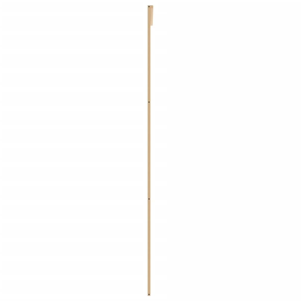 vidaXL Συρόμενη Πόρτα Χρυσή 102,5x205 εκ. από Γυαλί ESG και Αλουμίνιο