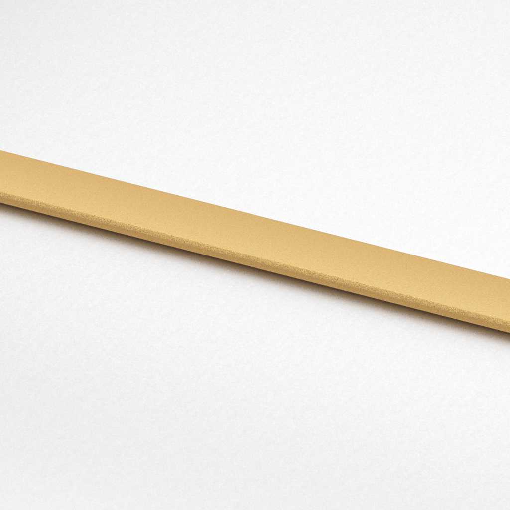 vidaXL Συρόμενη Πόρτα Χρυσή 76x205 εκ. από Αμμοβολή ESG και Αλουμίνιο