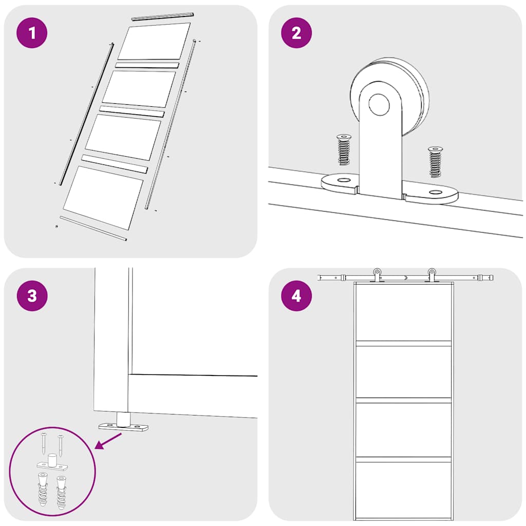 vidaXL Συρόμενη Πόρτα Χρυσή 90x205 εκ. Αμμοβολή ESG Γυαλί/Αλουμίνιο