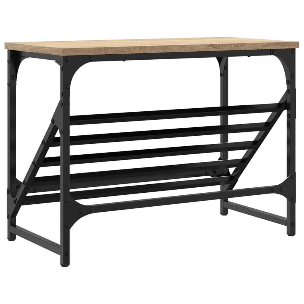 vidaXL Παπουτσοθήκη Sonoma Δρυς 60x30x45 εκ. Επεξεργασμένο Ξύλο