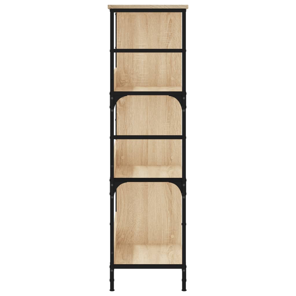 vidaXL Βιβλιοθήκη Sonoma Δρυς 78,5x33x117,5 εκ. Επεξεργασμένο Ξύλο