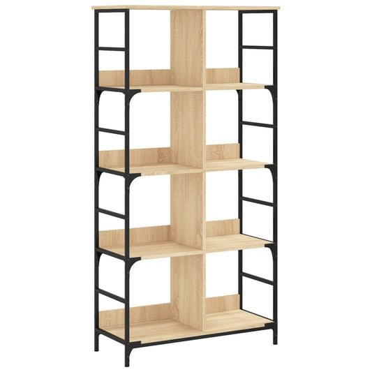 vidaXL Βιβλιοθήκη Sonoma Δρυς 78,5x33x153 εκ. Επεξεργασμένο Ξύλο
