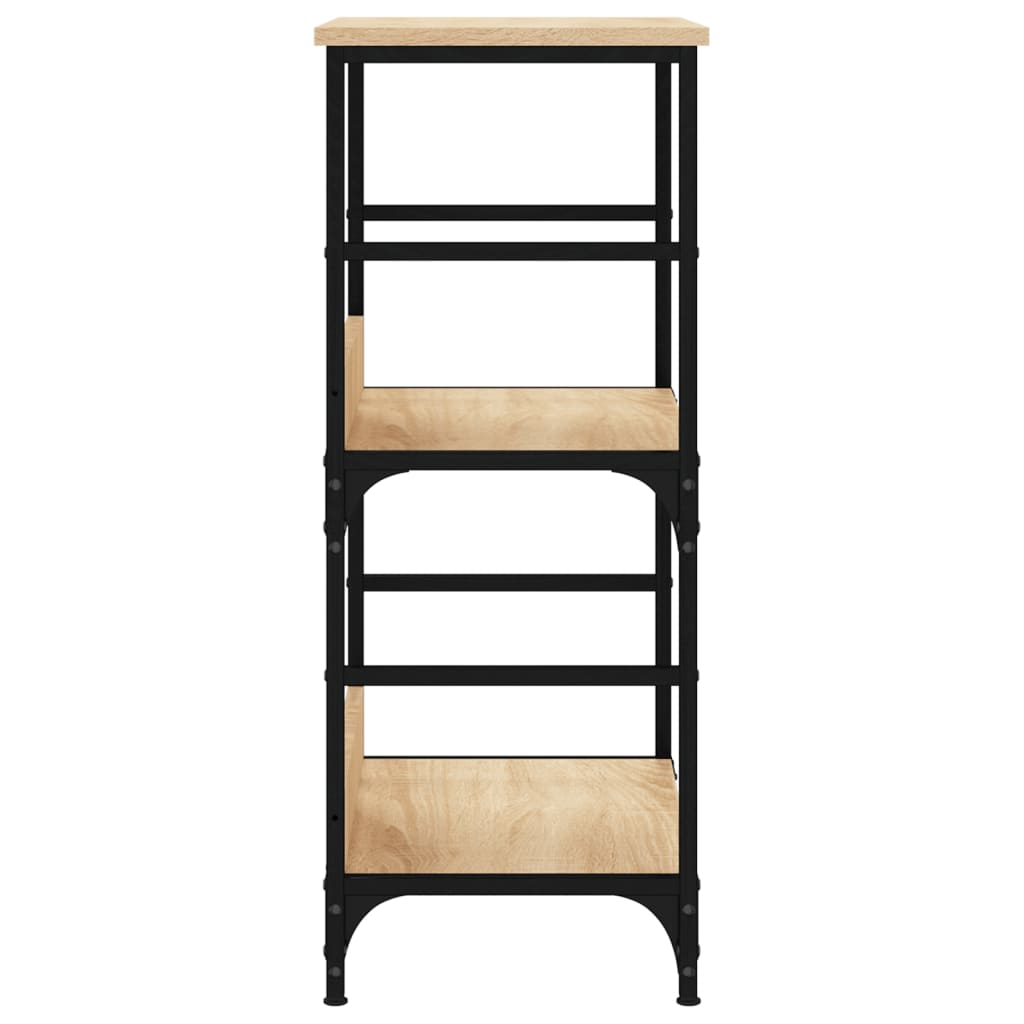 vidaXL Βιβλιοθήκη Sonoma Δρυς 50 x 33 x 82 εκ. από Επεξεργασμένο Ξύλο