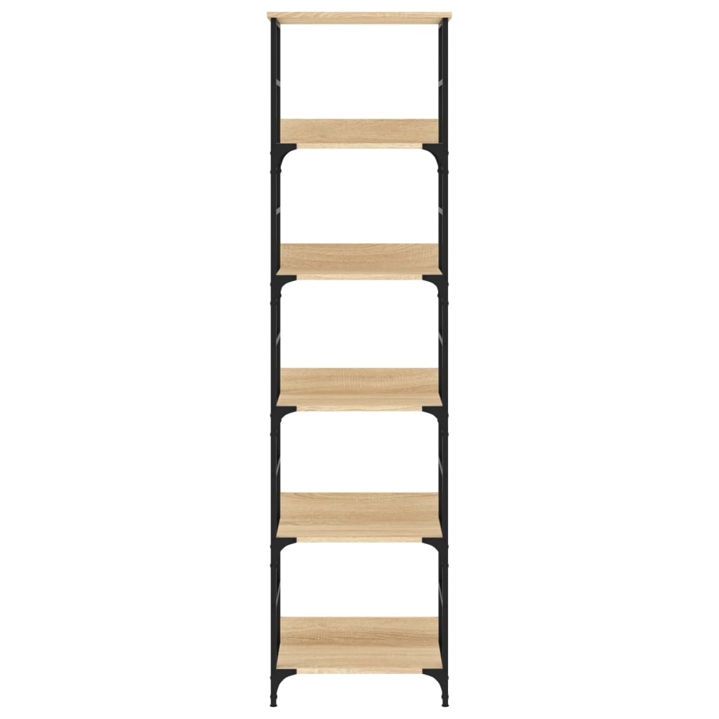 vidaXL Βιβλιοθήκη Sonoma Δρυς 50x33x188,5 εκ. από Τεχνητό Ξύλο