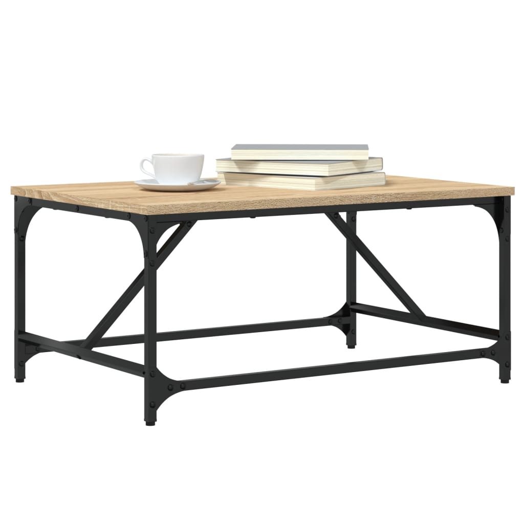 vidaXL Τραπεζάκι Σαλονιού Sonoma Δρυς 75x50x35 εκ. Επεξεργασμένο Ξύλο