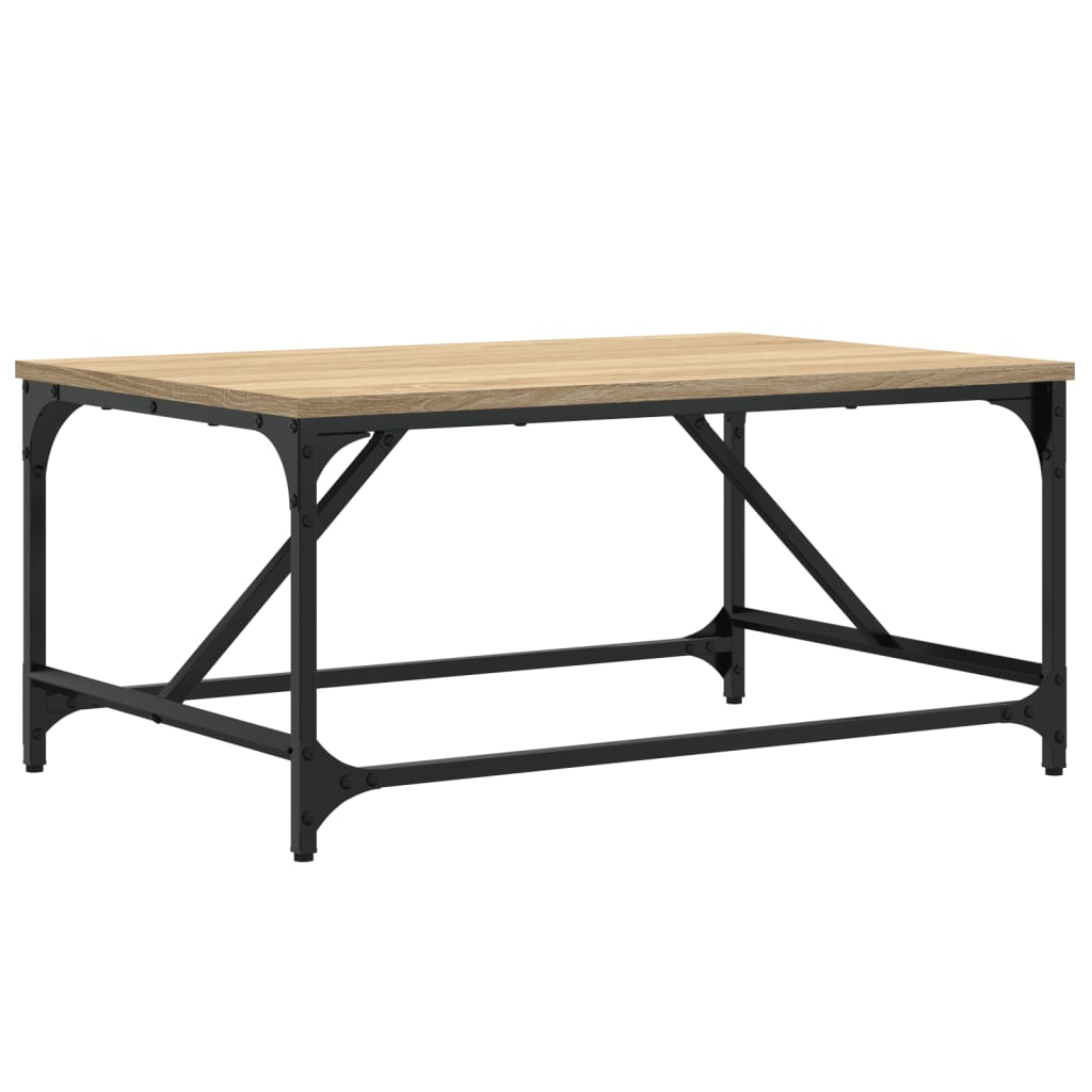 vidaXL Τραπεζάκι Σαλονιού Sonoma Δρυς 75x50x35 εκ. Επεξεργασμένο Ξύλο