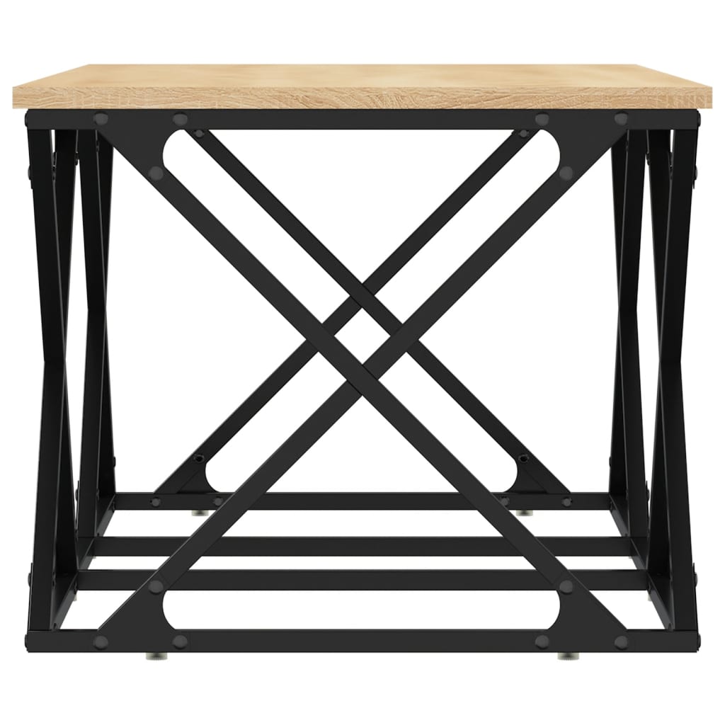 vidaXL Τραπεζάκι Σαλονιού Sonoma Δρυς 100x49x40 εκ. Επεξεργασμένο Ξύλο