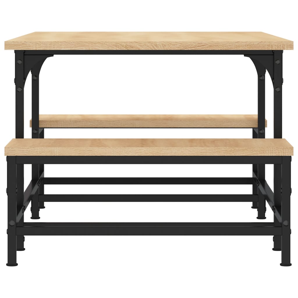 vidaXL Τραπεζάκι Σαλονιού Sonoma Δρυς Επεξεργασμένο Ξύλο