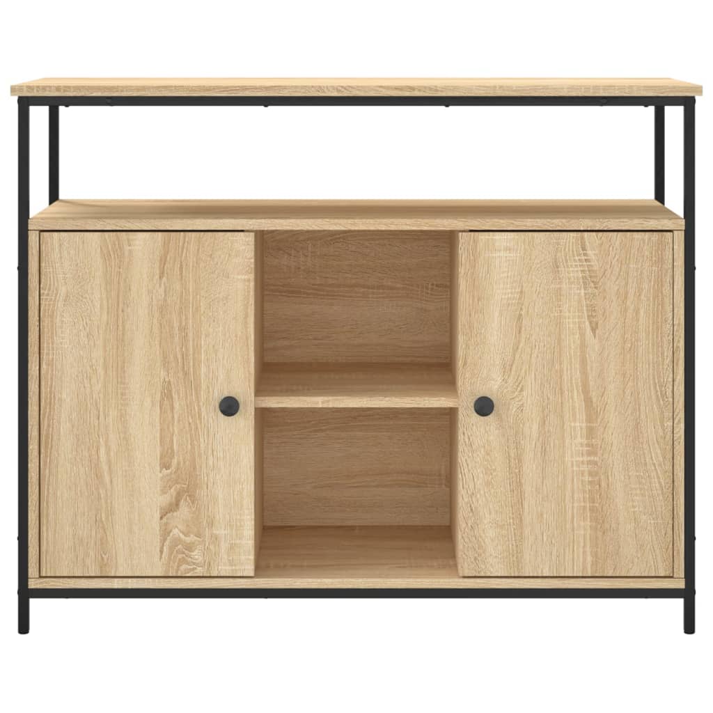 vidaXL Ντουλάπι Sonoma δρυς 100x35x80 εκ. Επεξεργασμένο Ξύλο