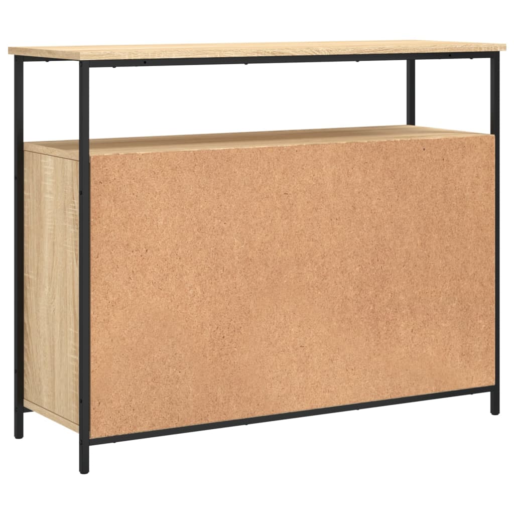 vidaXL Ντουλάπι Sonoma δρυς 100x35x80 εκ. Επεξεργασμένο Ξύλο