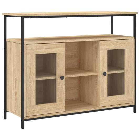 vidaXL Ντουλάπι Sonoma δρυς 100x35x80 εκ. Επεξεργασμένο Ξύλο