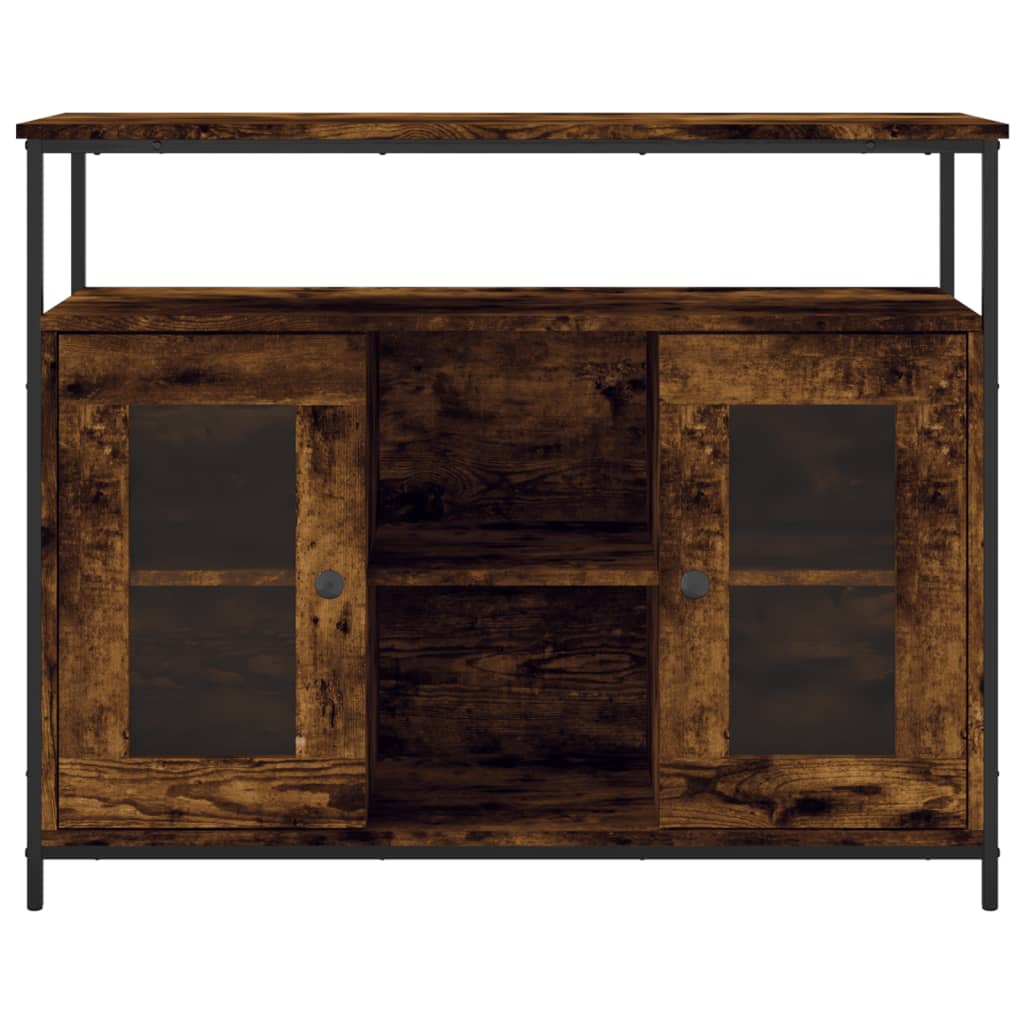 vidaXL Ντουλάπι Καπνιστή Δρυς 100x35x80 εκ. από Επεξεργασμένο Ξύλο