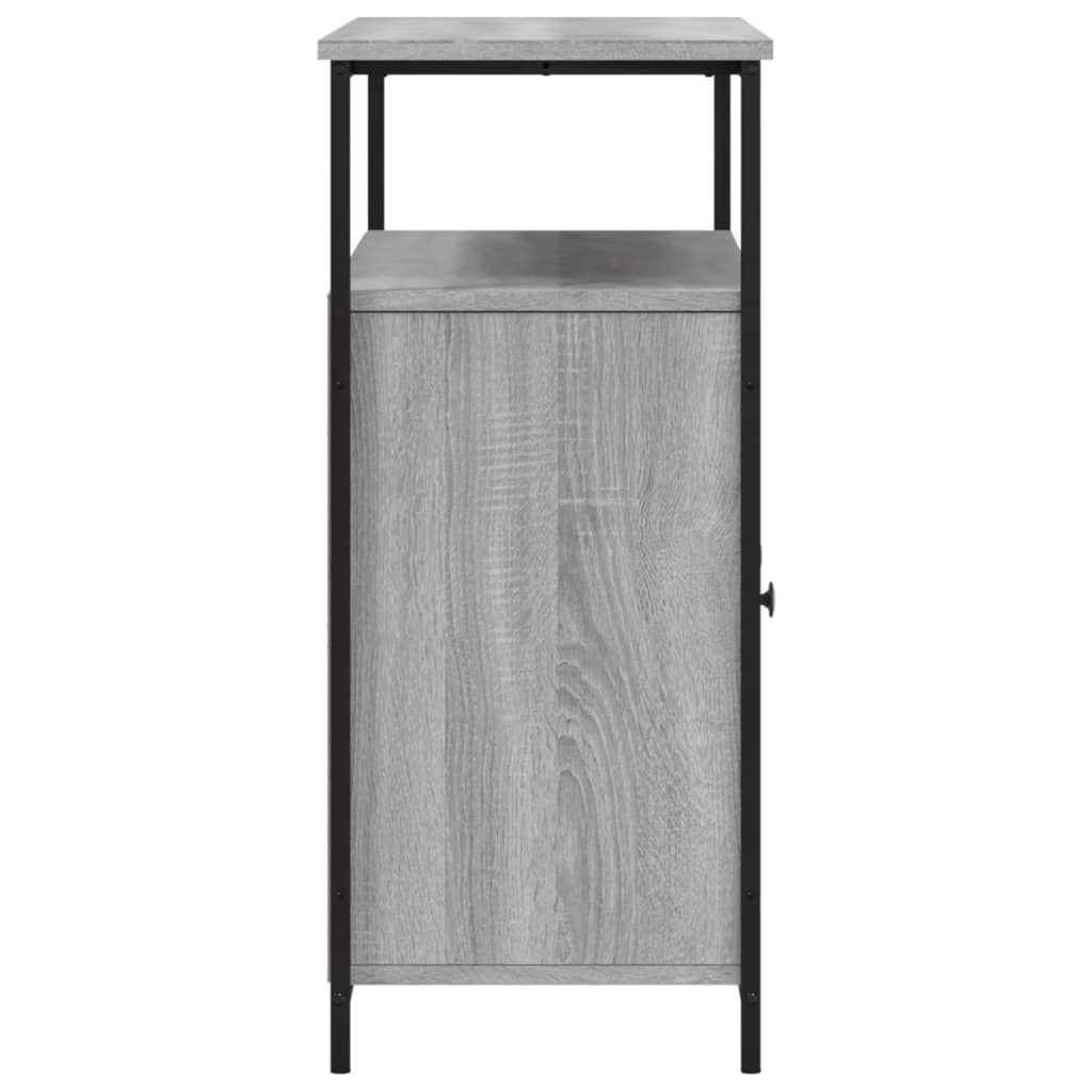 vidaXL Μπουφές Γκρι Sonoma 100x35x80 εκ. από Επεξεργασμένο Ξύλο