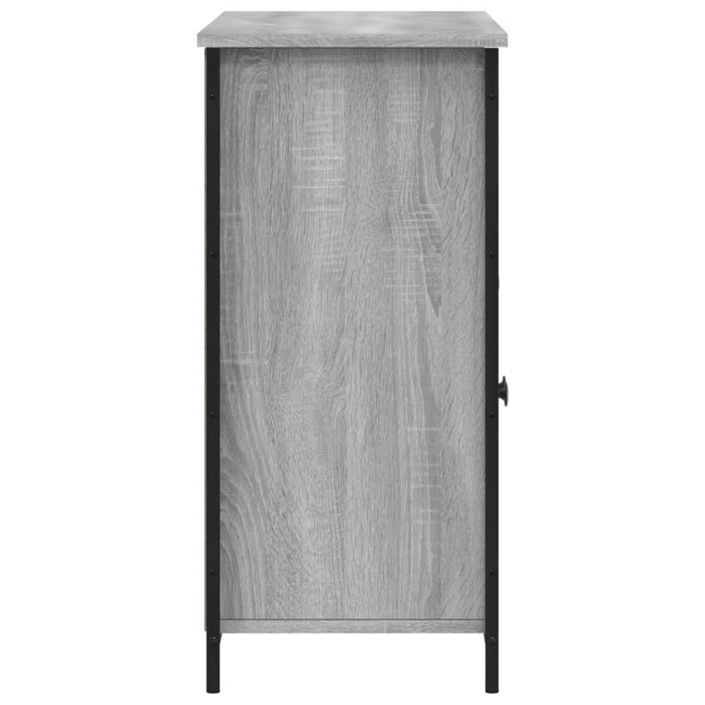 vidaXL Μπουφές Γκρι Sonoma 100 x 33 x 75 εκ. από Επεξεργασμένο Ξύλο