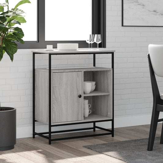 vidaXL Ντουλάπι Γκρι Sonoma 69x35x80 εκ. από Επεξεργασμένο Ξύλο